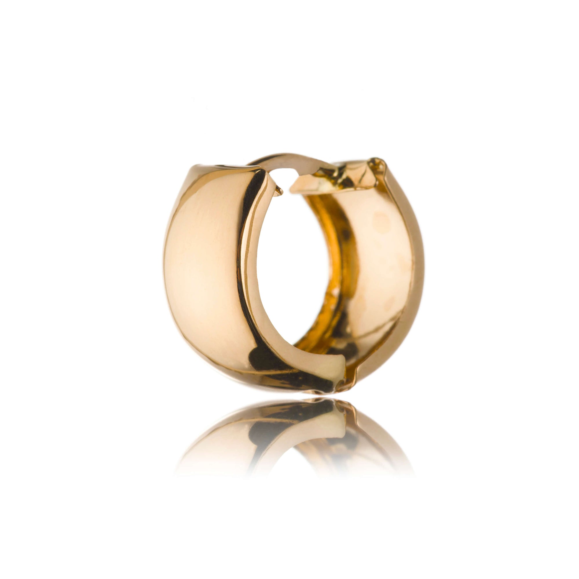 Gold earrings