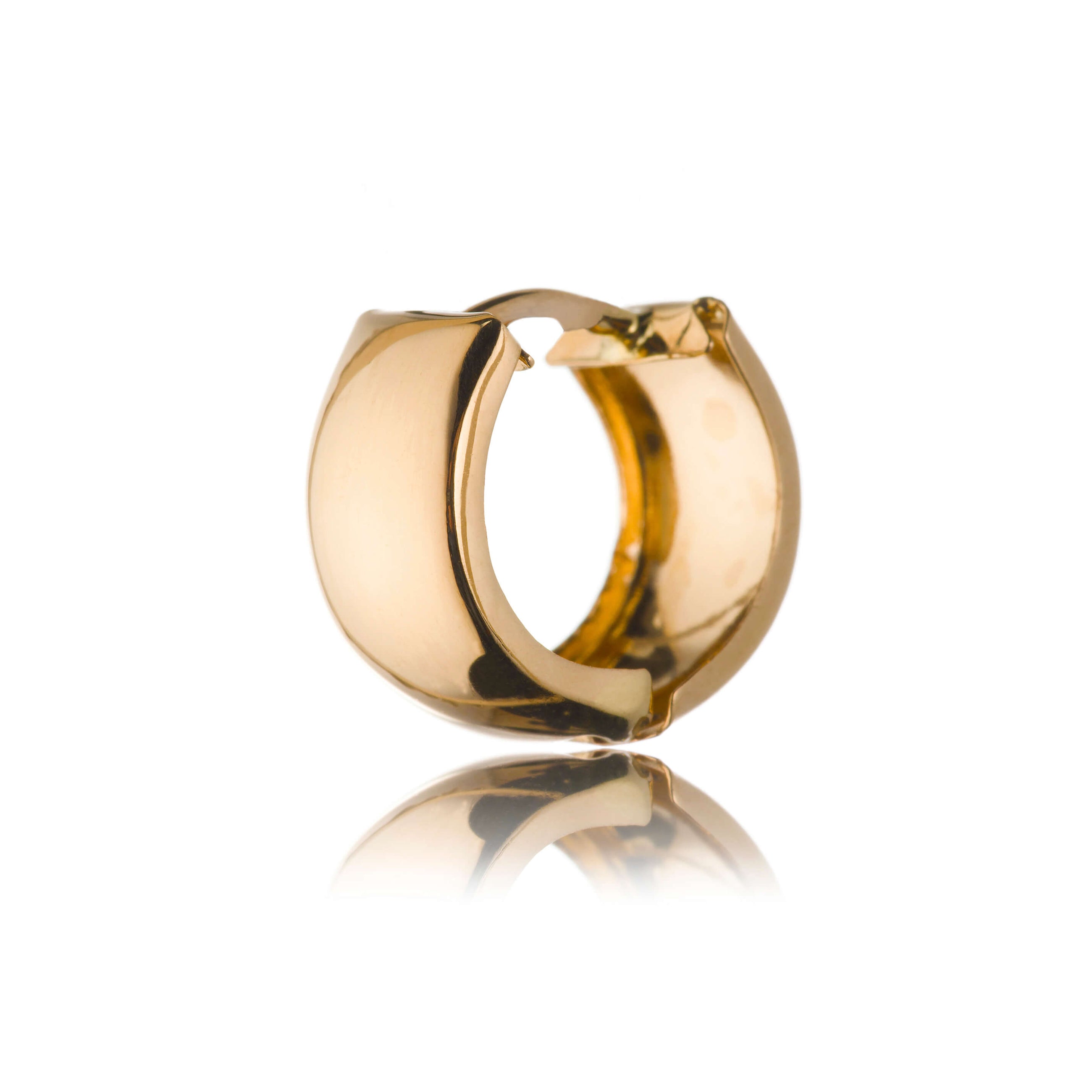Gold earrings