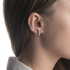 Gold earrings