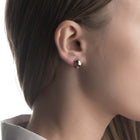 Gold earrings