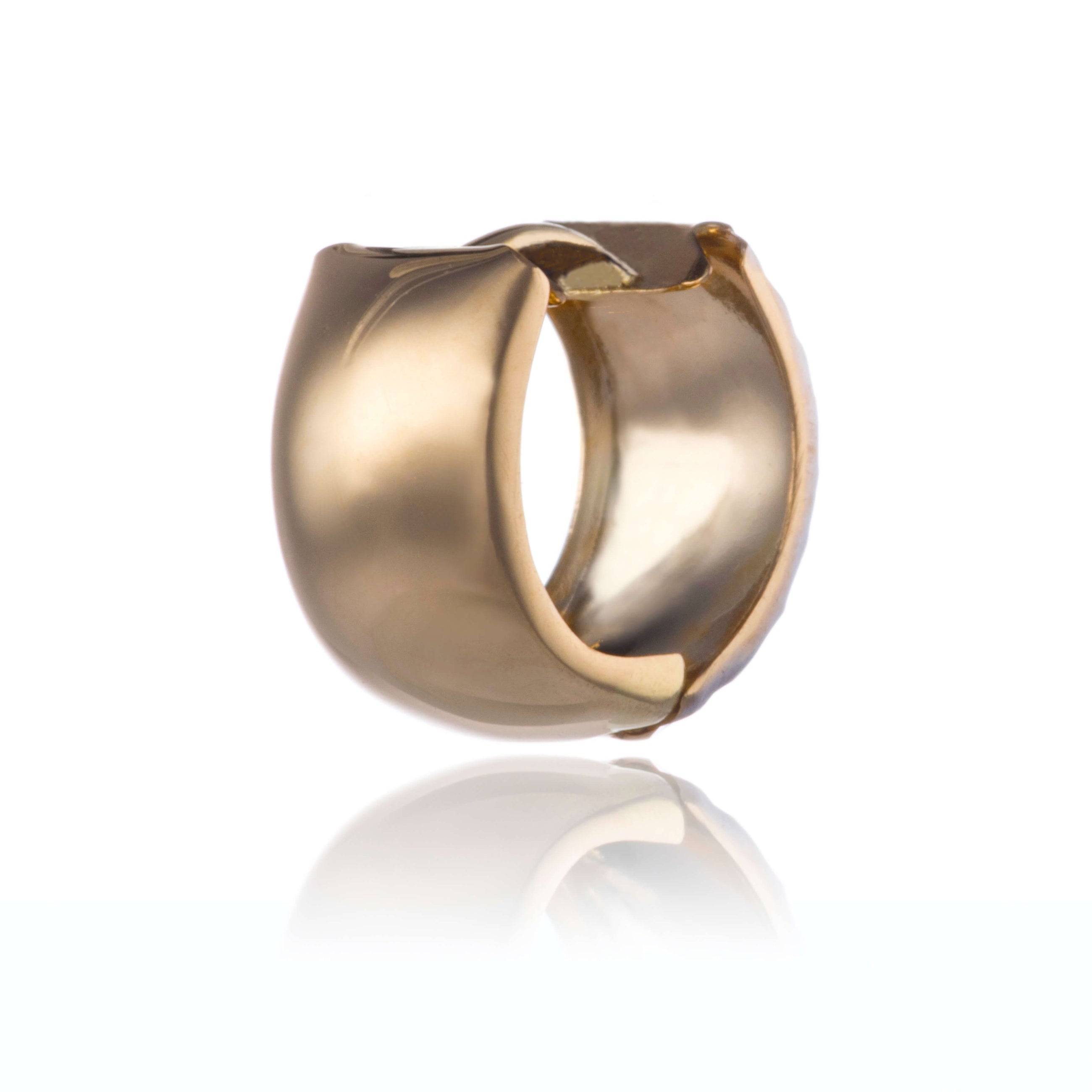 Gold earrings