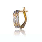 Gold earrings