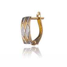 Gold earrings