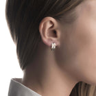 Gold earrings