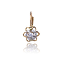 Gold earrings