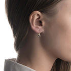 Gold earrings