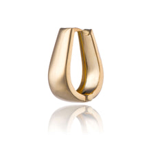 Gold earrings