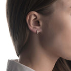 Gold earrings