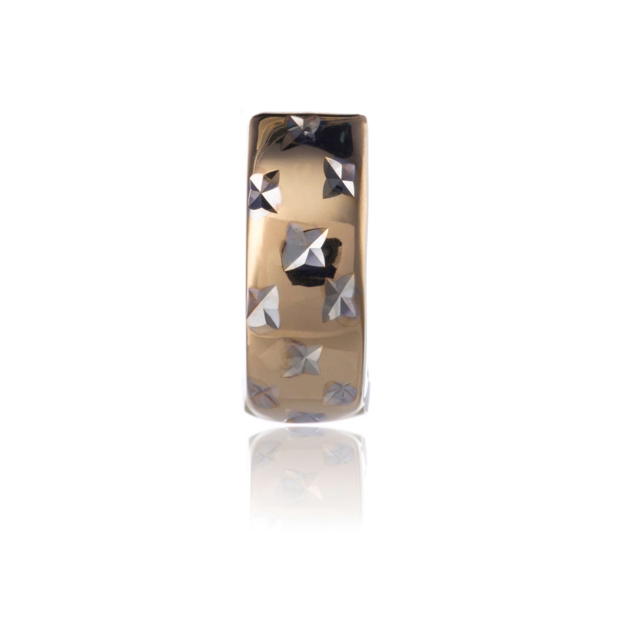 Gold earrings