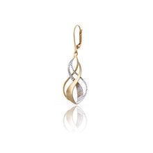 Gold earrings