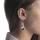 Gold earrings