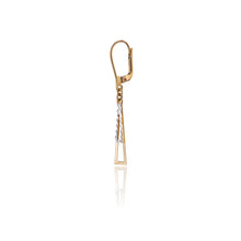 Gold earrings