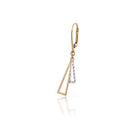 Gold earrings