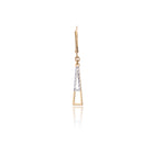 Gold earrings