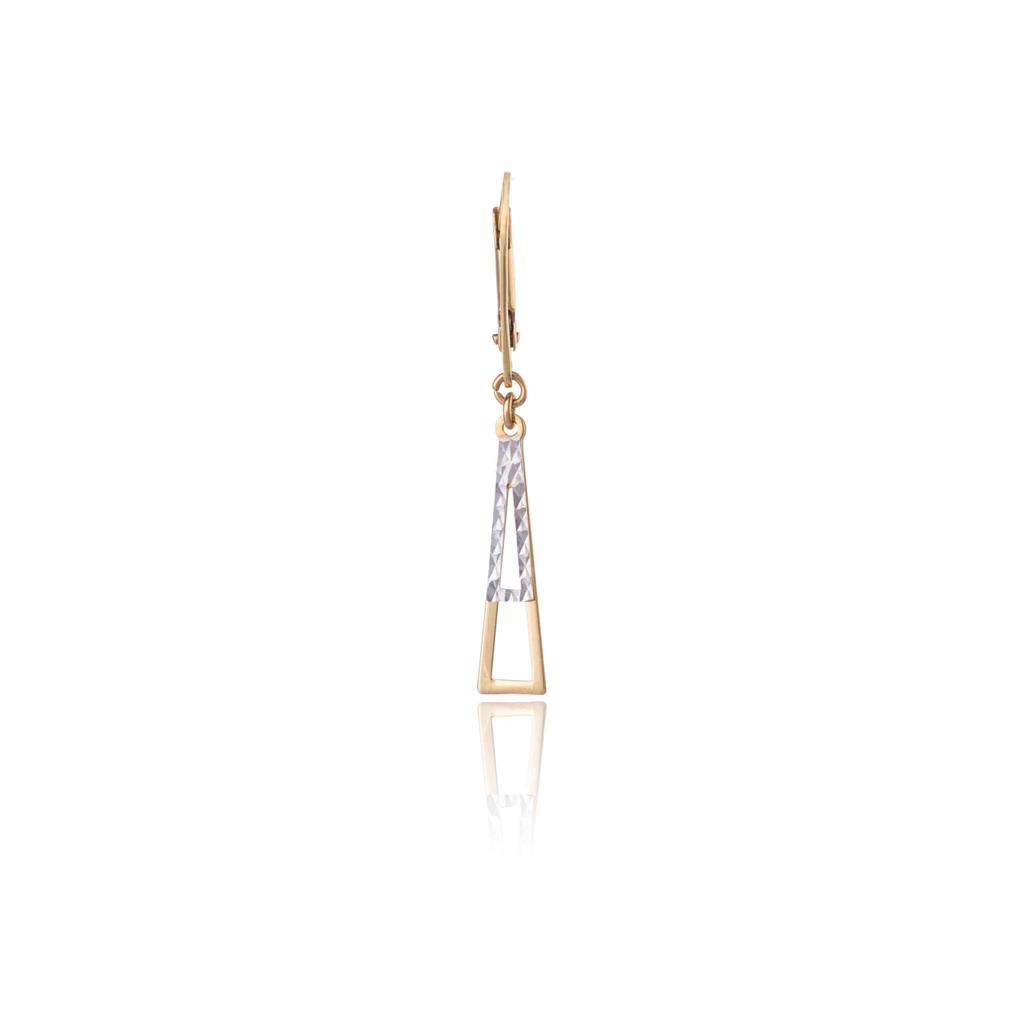 Gold earrings