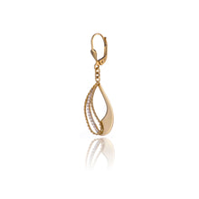Gold earrings