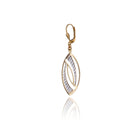 Gold earrings