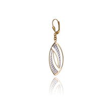 Gold earrings