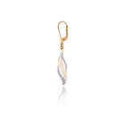 Gold earrings