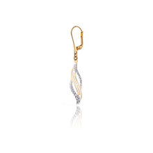 Gold earrings