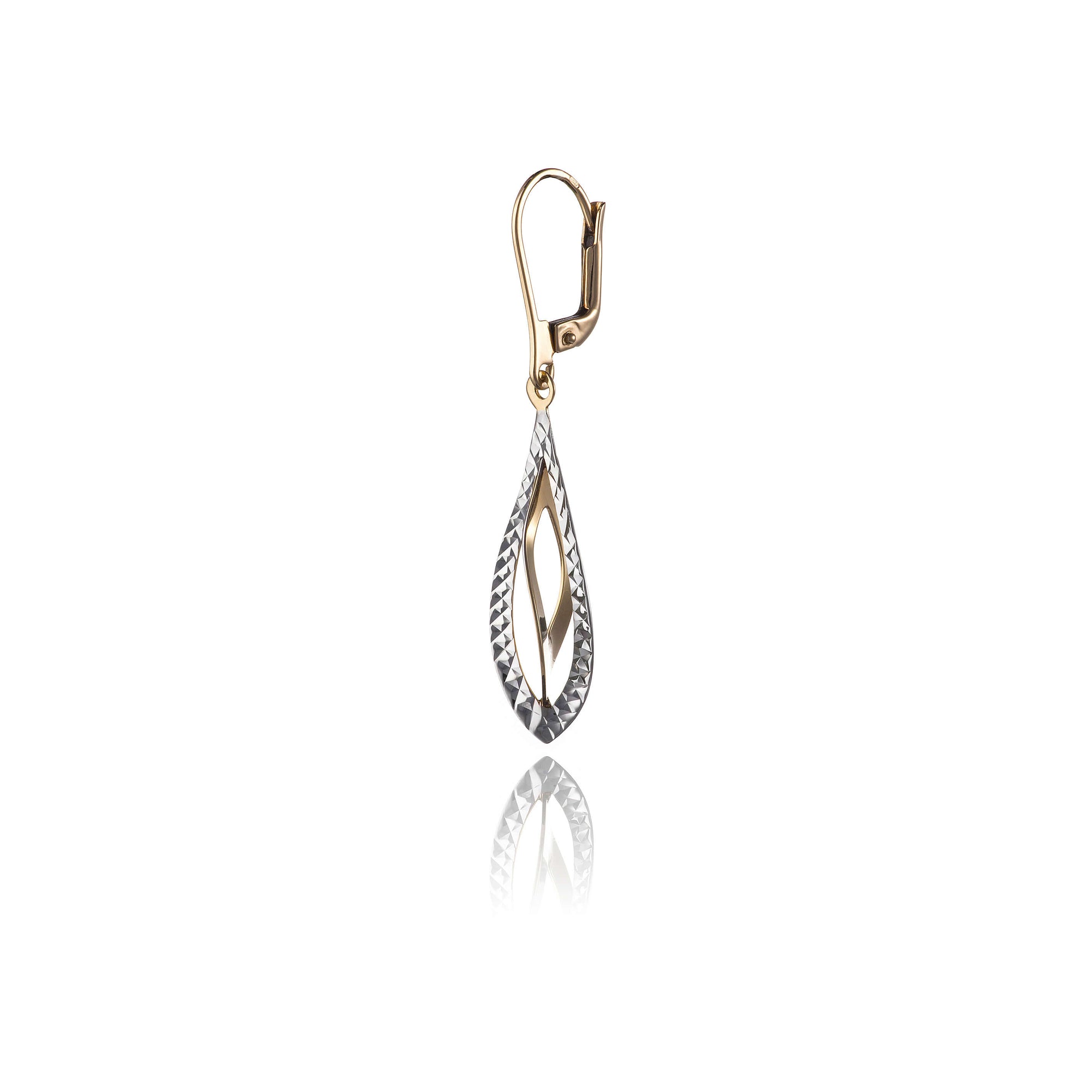 Gold earrings