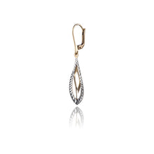 Gold earrings