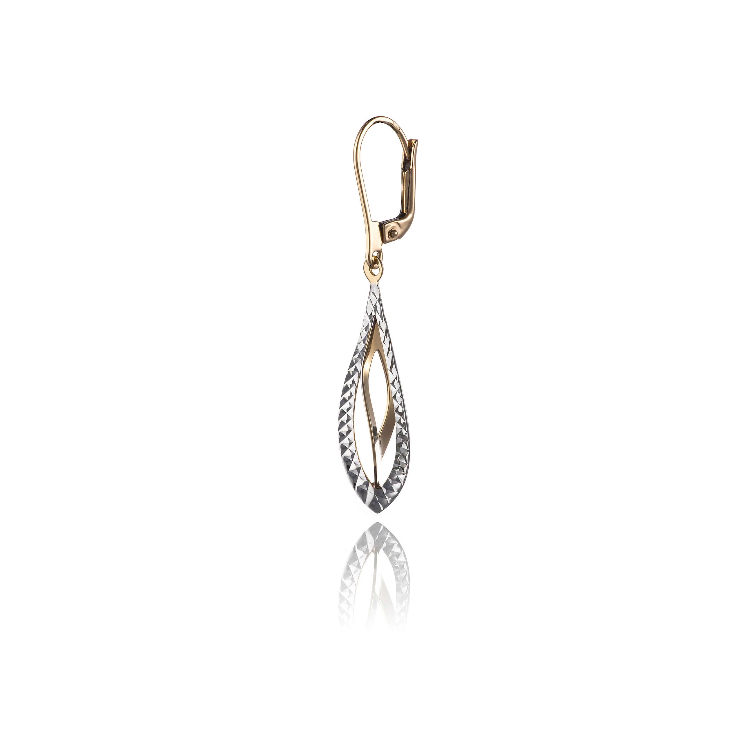 Gold earrings