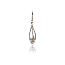 Gold earrings