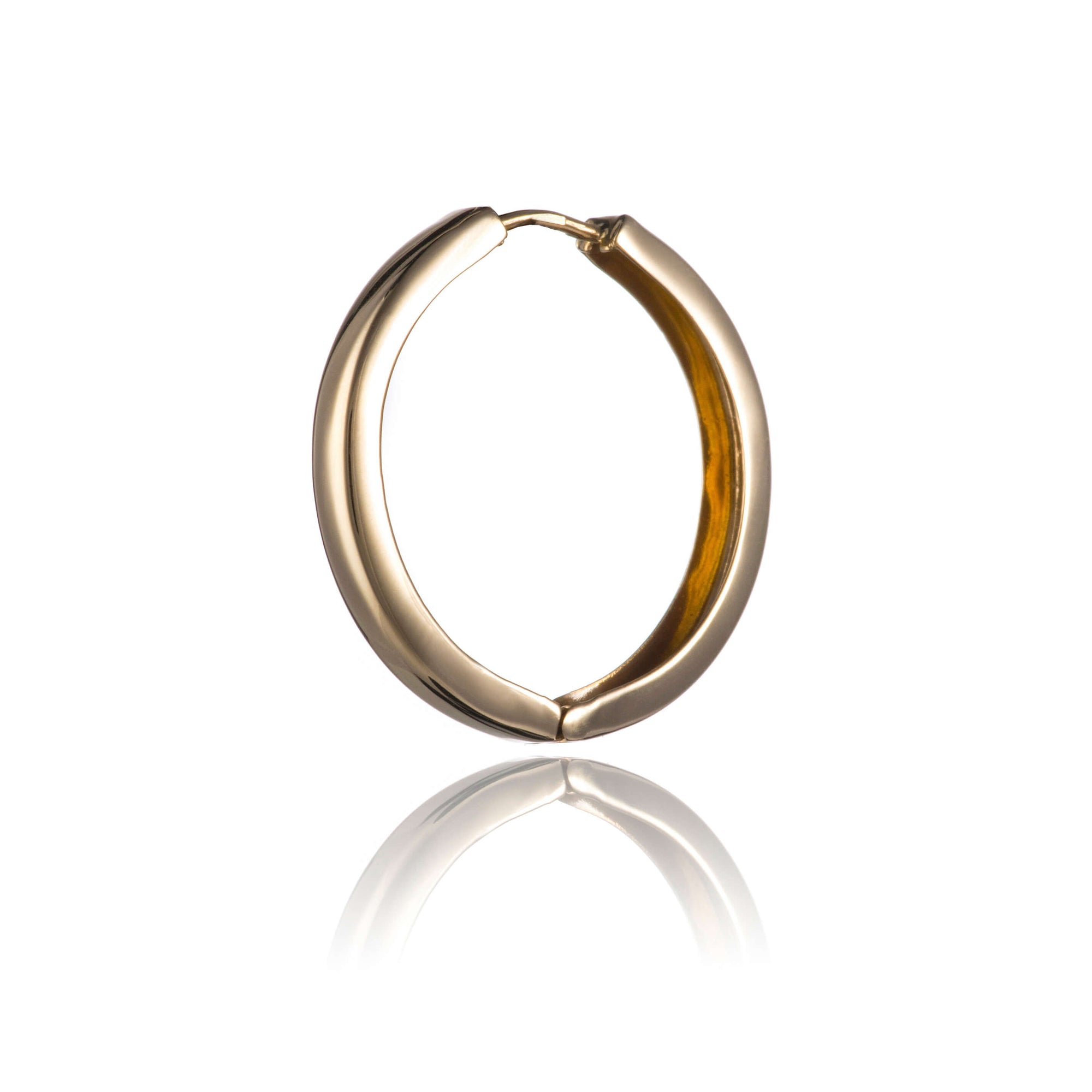 Gold earrings
