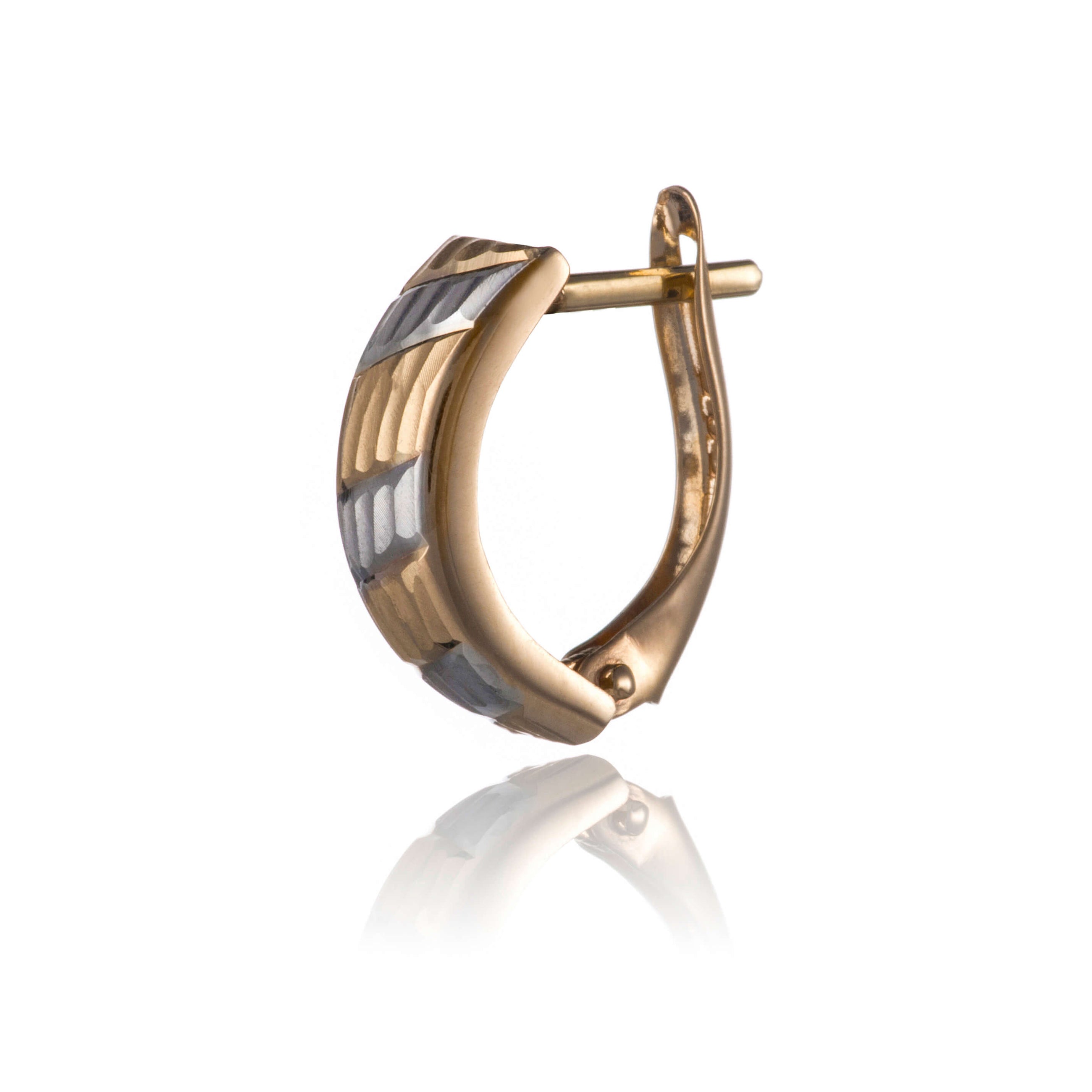 Gold earrings