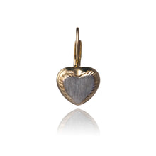 Gold earrings
