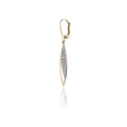 Gold earrings