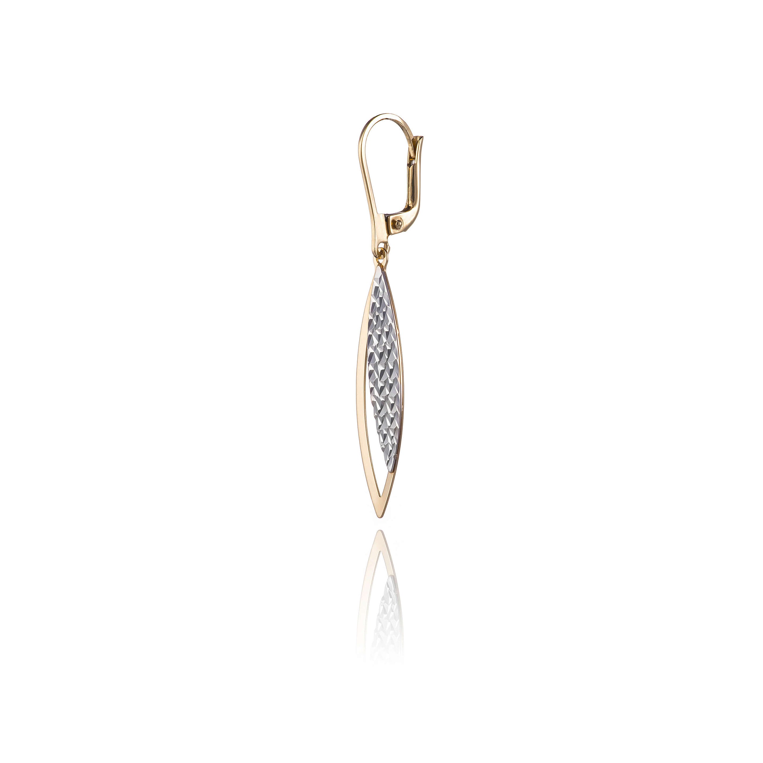 Gold earrings