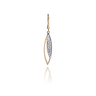 Gold earrings