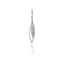Gold earrings