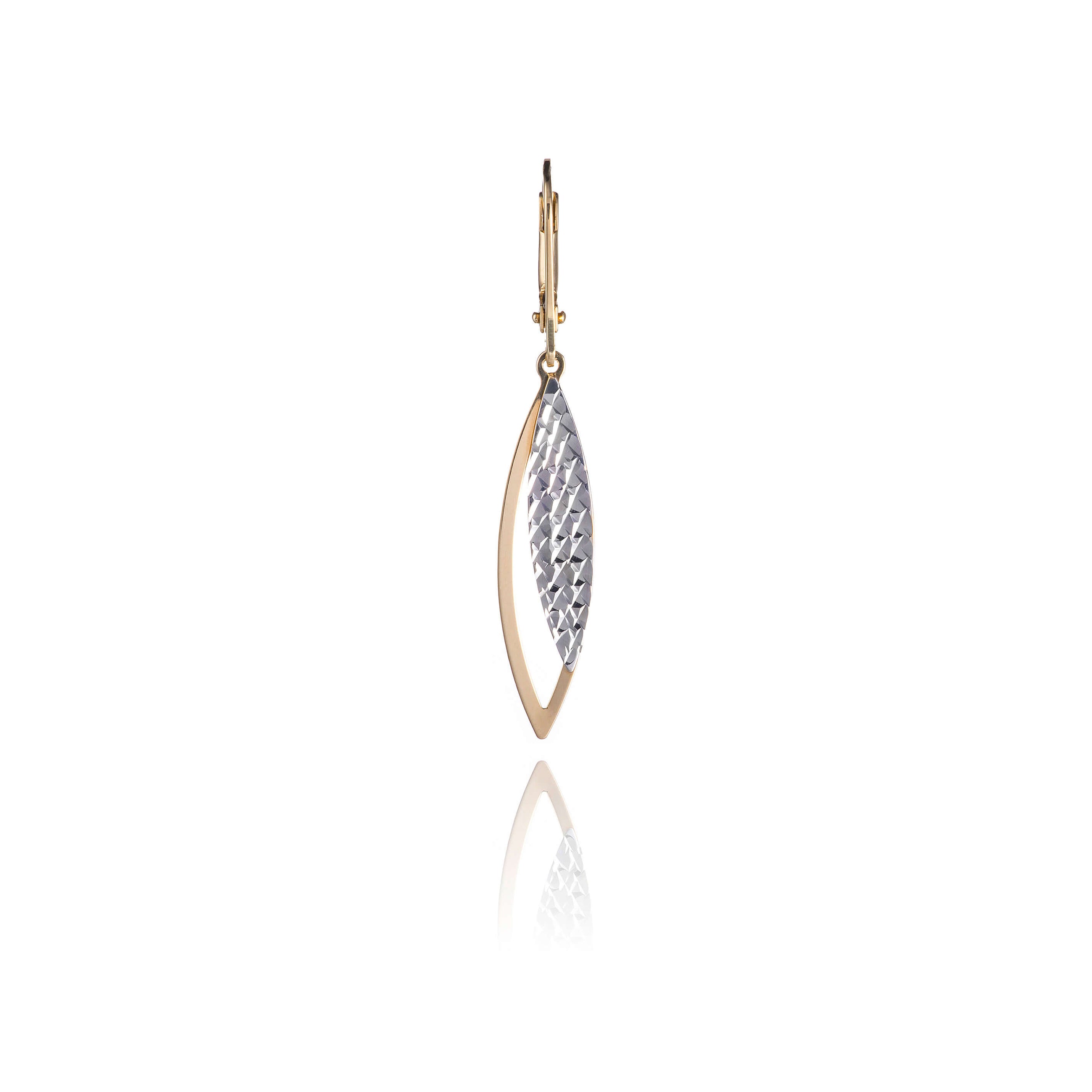 Gold earrings