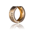 Gold earrings
