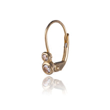 Gold earrings