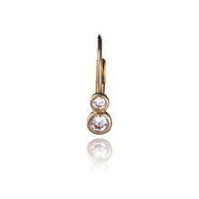 Gold earrings