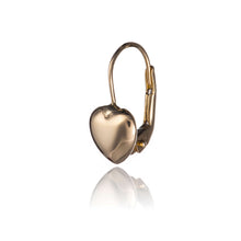 Gold earrings