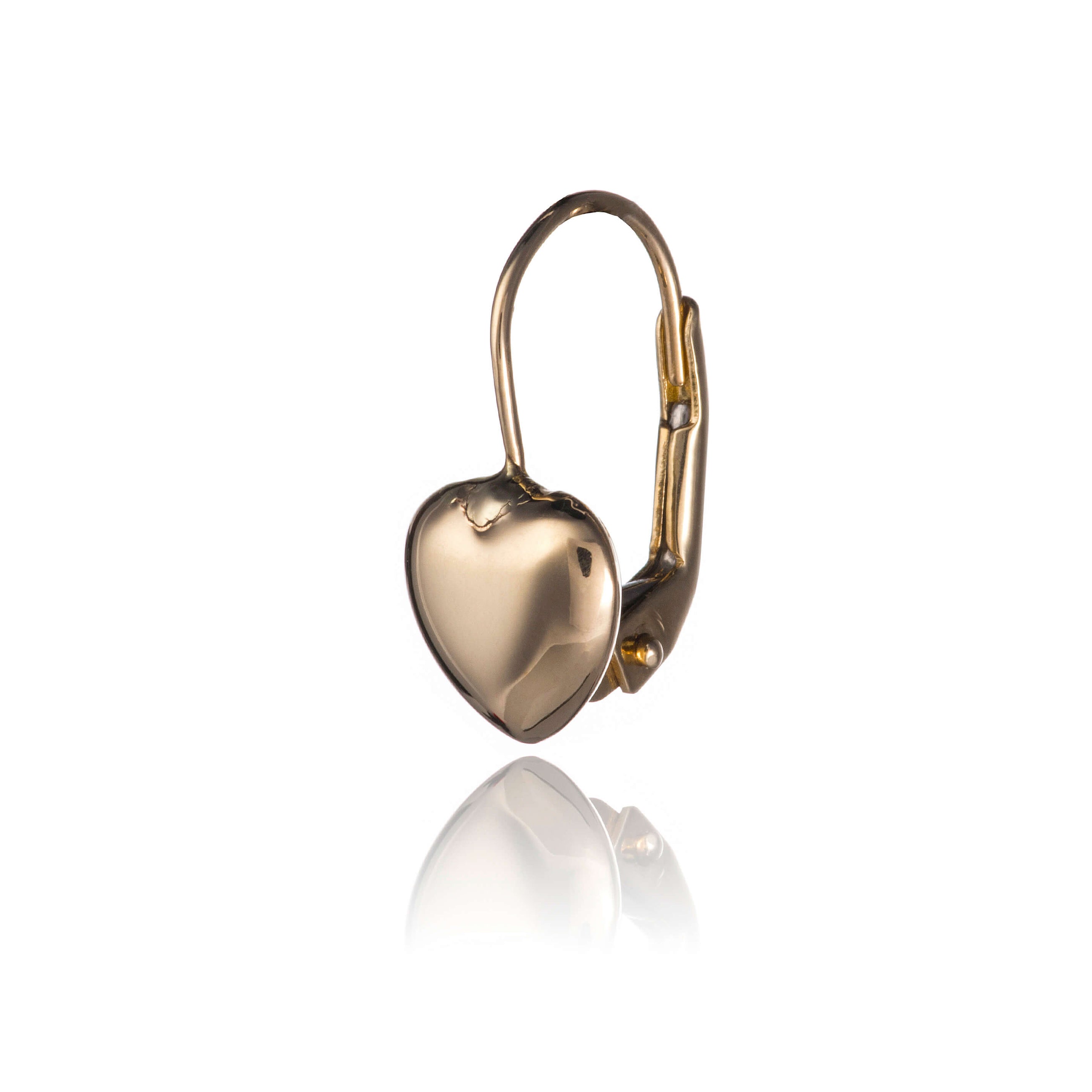 Gold earrings