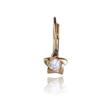 Gold earrings