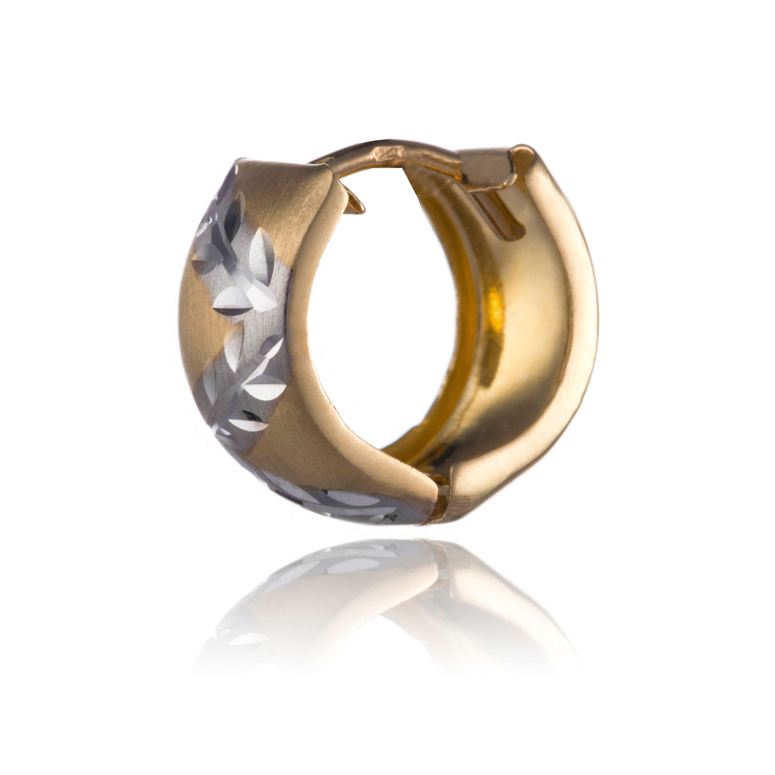 Gold earrings