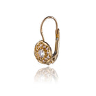 Gold earrings