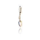 Gold earrings
