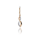 Gold earrings