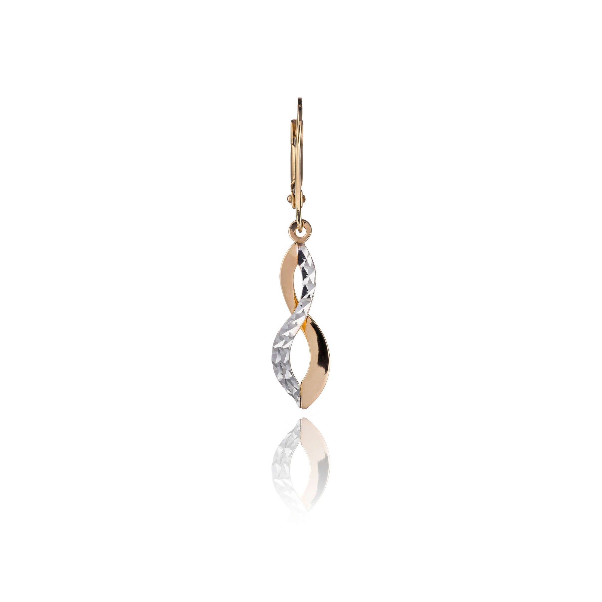 Gold earrings