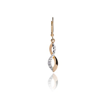 Gold earrings
