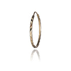 Gold earrings