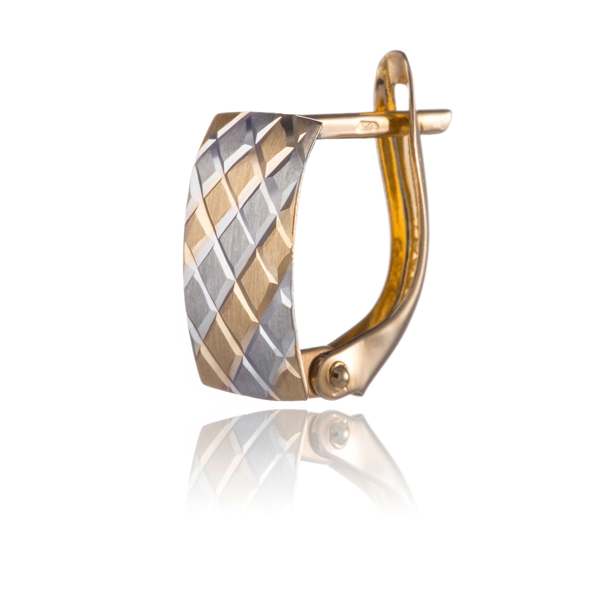 Gold earrings